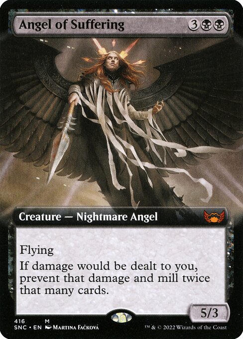 Magic the Gathering Card - Angel of Suffering - MTG Circle