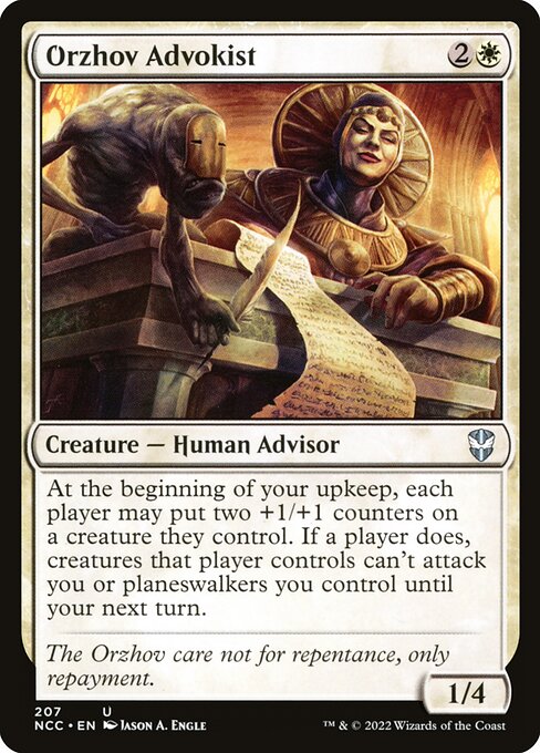 Magic the Gathering Card - Orzhov Advokist - MTG Circle