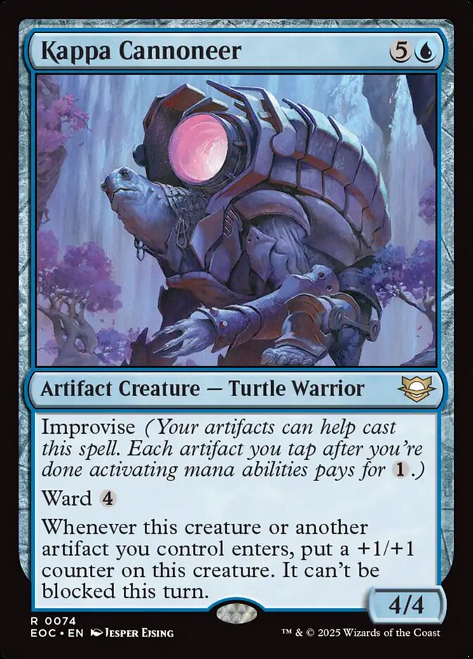 Magic the Gathering Card - Kappa Cannoneer - MTG Circle