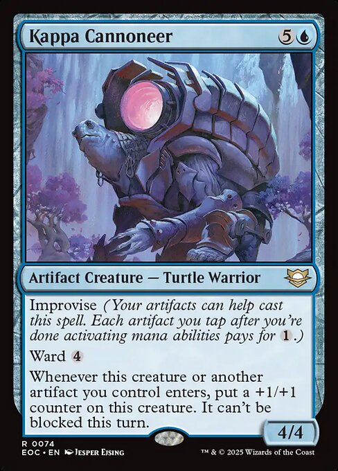 Magic the Gathering Card - Kappa Cannoneer - MTG Circle