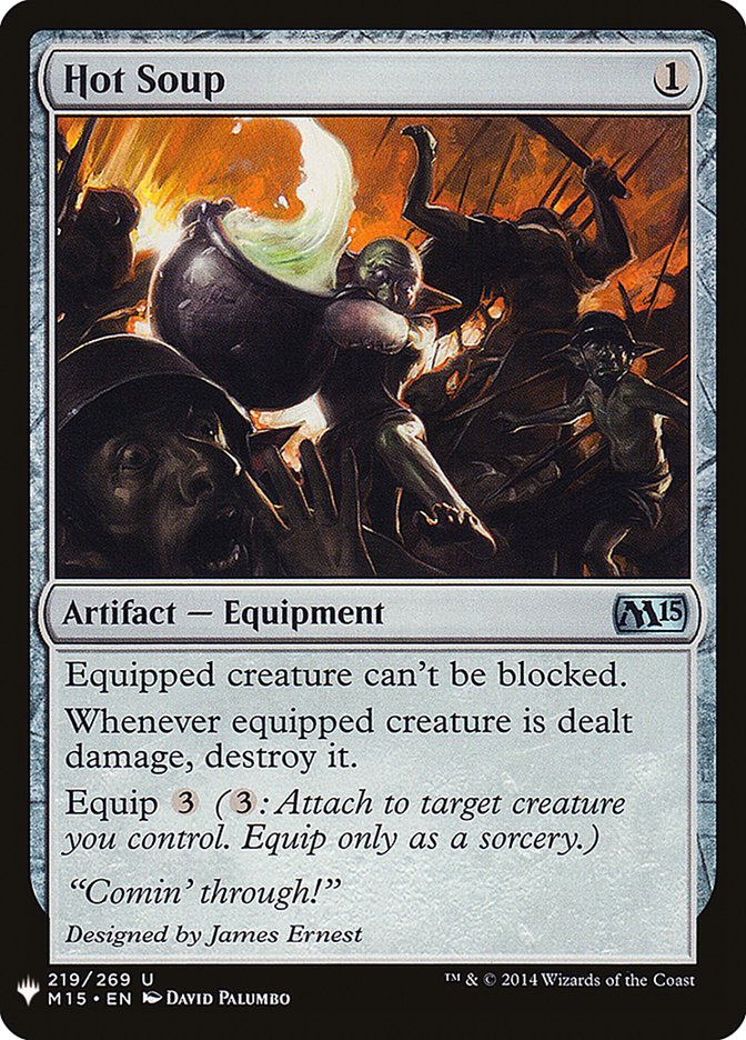 Magic the Gathering Card - Hot Soup - MTG Circle