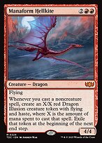 Magic the Gathering Card - Manaform Hellkite - MTG Circle