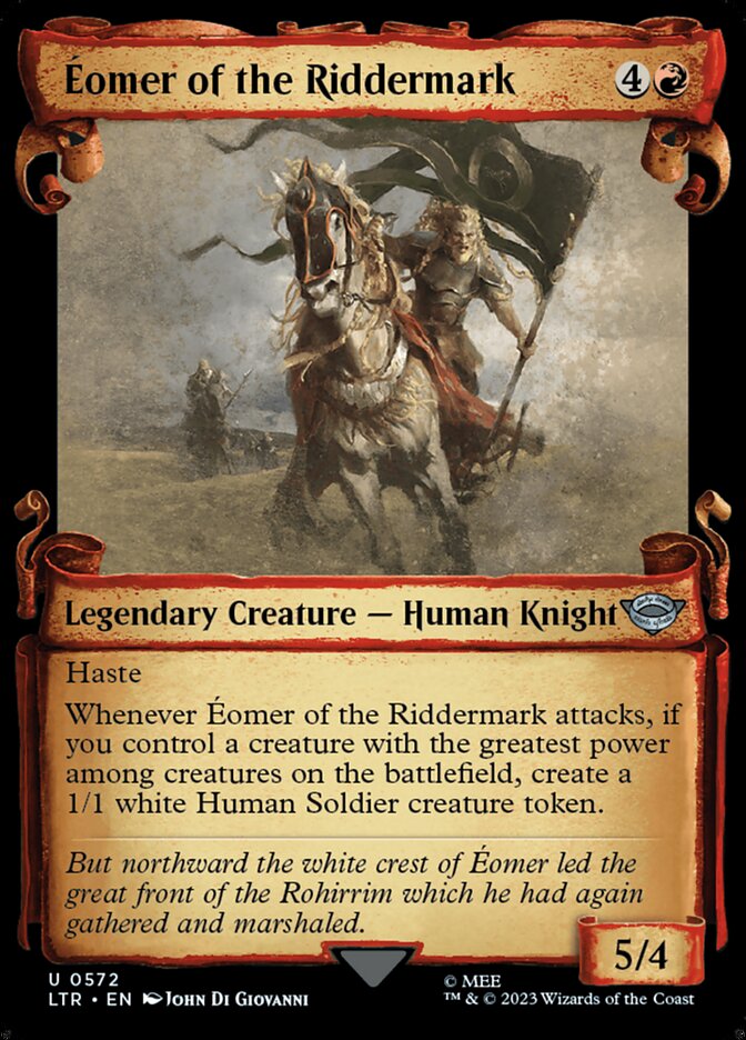 Magic the Gathering Card - Éomer of the Riddermark - MTG Circle