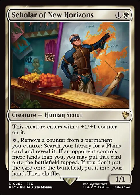 Magic the Gathering Card - Scholar of New Horizons - MTG Circle