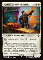 Magic the Gathering Card - Scholar of New Horizons - MTG Circle