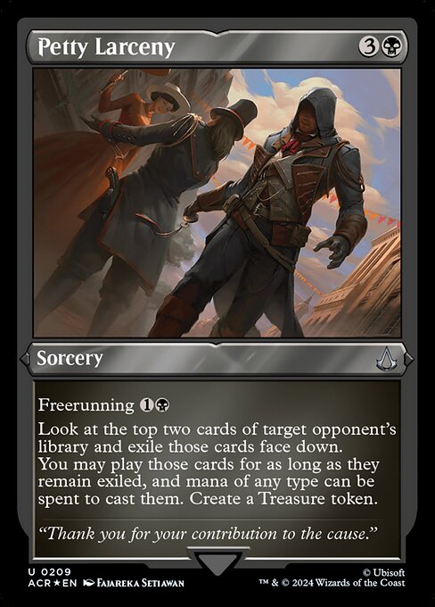 Magic the Gathering Card - Petty Larceny - MTG Circle