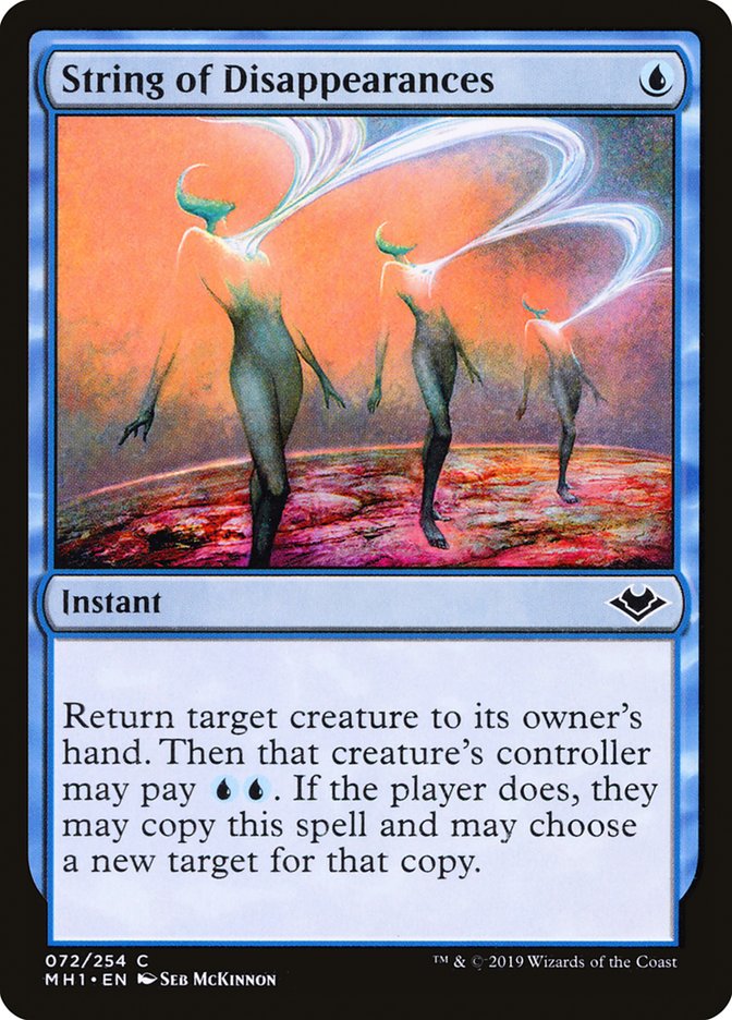 Magic the Gathering Card - String of Disappearances - MTG Circle
