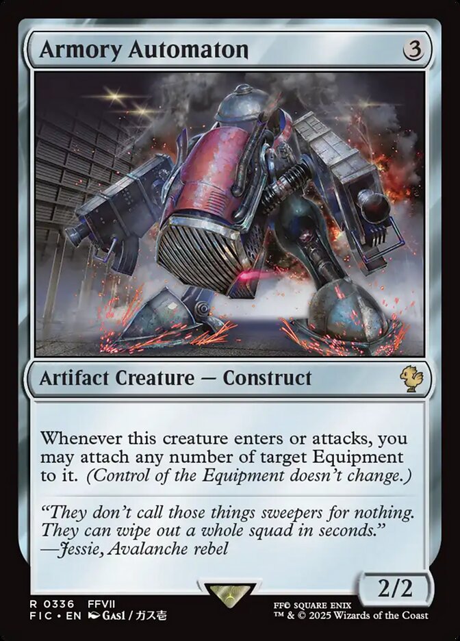 Magic the Gathering Card - Armory Automaton - MTG Circle