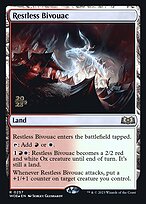 Magic the Gathering Card - Restless Bivouac - MTG Circle