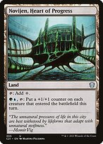 Magic the Gathering Card - Novijen, Heart of Progress - MTG Circle