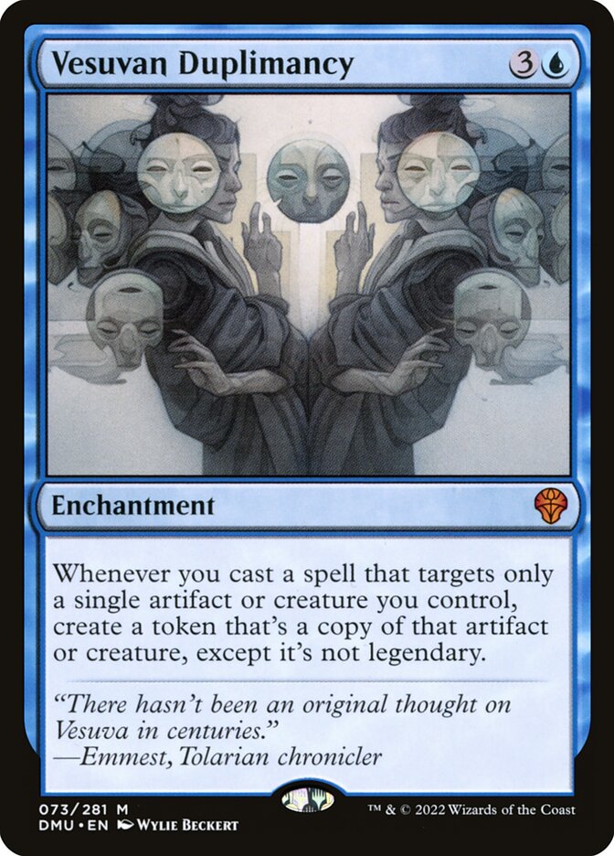 Magic the Gathering Card - Vesuvan Duplimancy - MTG Circle