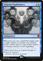 Magic the Gathering Card - Vesuvan Duplimancy - MTG Circle