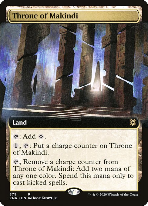 Magic the Gathering Card - Throne of Makindi - MTG Circle