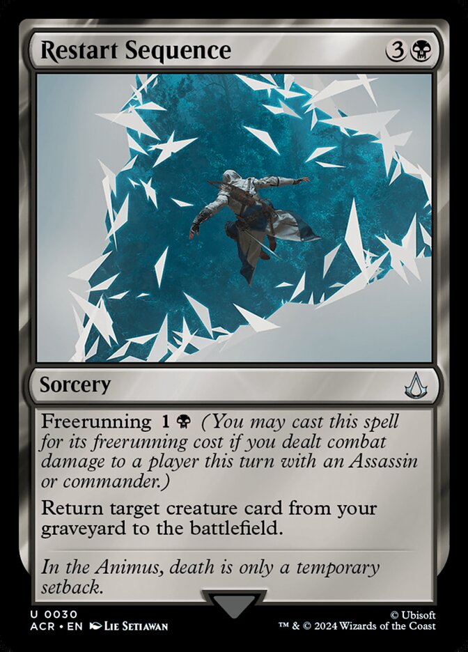 Magic the Gathering Card - Restart Sequence - MTG Circle