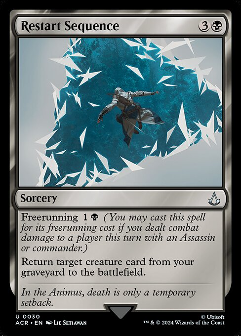Magic the Gathering Card - Restart Sequence - MTG Circle