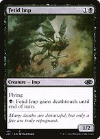 Magic the Gathering Card - Fetid Imp - MTG Circle