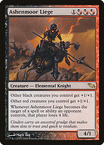 Magic the Gathering Card - Ashenmoor Liege - MTG Circle