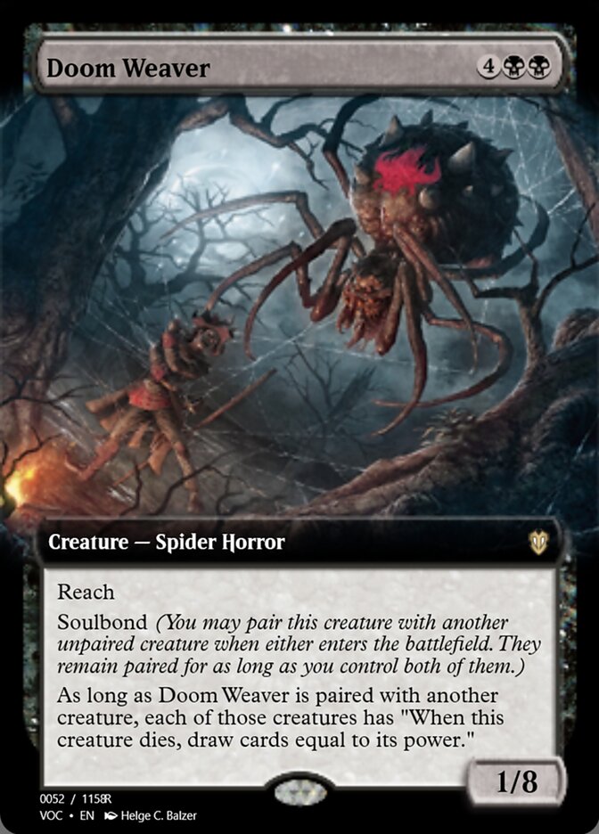 Magic the Gathering Card - Doom Weaver - MTG Circle