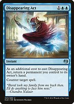 Magic the Gathering Card - Disappearing Act - MTG Circle