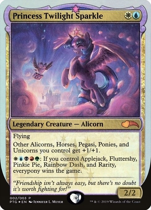 Magic the Gathering Card - Princess Twilight Sparkle - MTG Circle