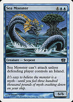 Magic the Gathering Card - Sea Monster - MTG Circle