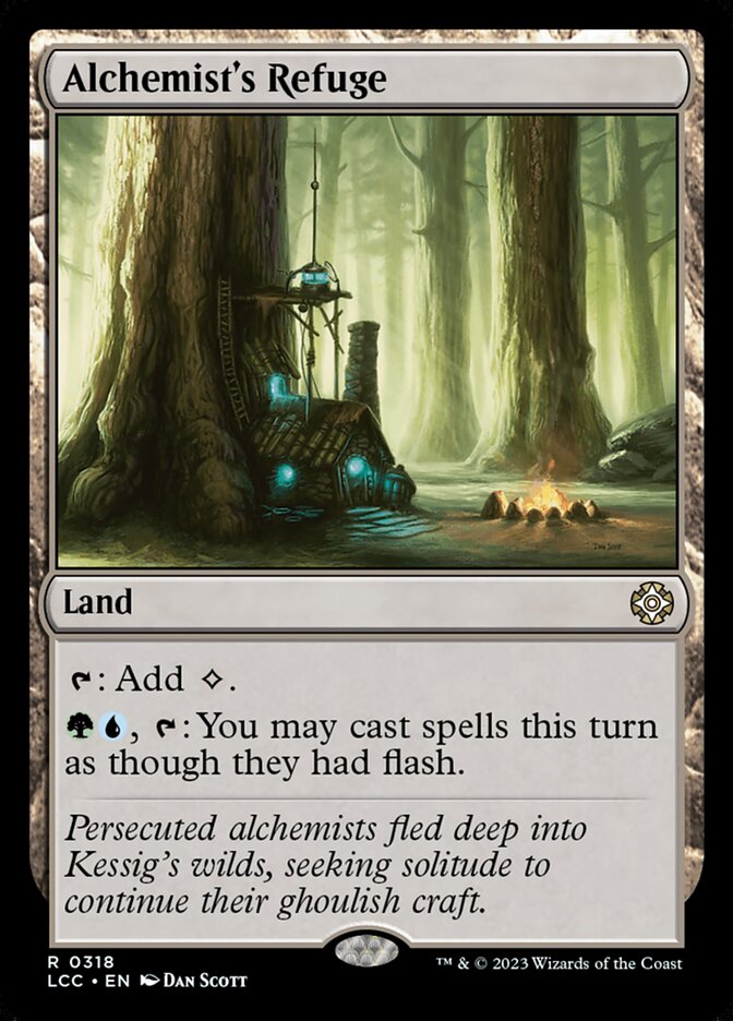 Magic the Gathering Card - Alchemist's Refuge - MTG Circle