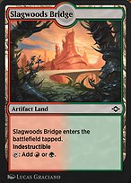 Magic the Gathering Card - Slagwoods Bridge - MTG Circle