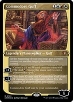 Magic the Gathering Card - Commodore Guff - MTG Circle