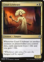 Magic the Gathering Card - Cruel Celebrant - MTG Circle