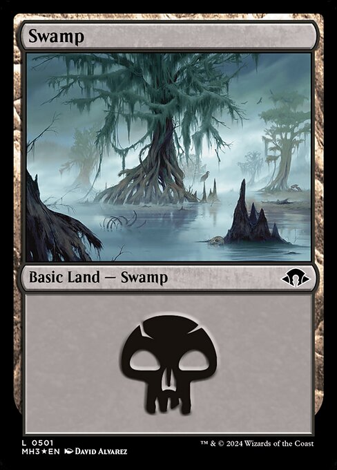 Magic the Gathering Card - Swamp - MTG Circle