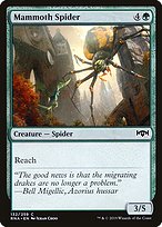 Magic the Gathering Card - Mammoth Spider - MTG Circle