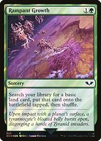 Magic the Gathering Card - Rampant Growth - MTG Circle