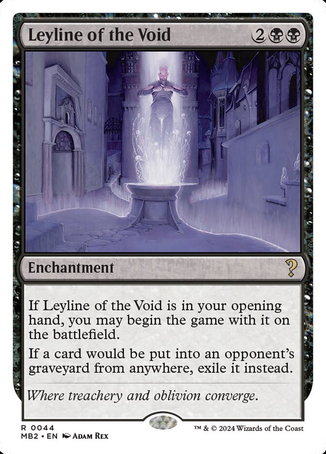 Magic the Gathering Card - Leyline of the Void - MTG Circle