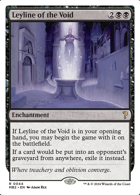 Magic the Gathering Card - Leyline of the Void - MTG Circle