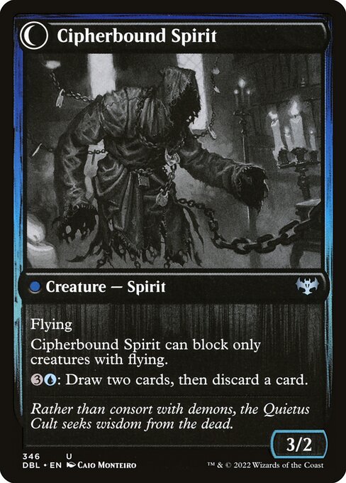 Magic the Gathering Card - Cipherbound Spirit - MTG Circle