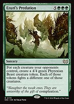 Magic the Gathering Card - Ezuri's Predation - MTG Circle
