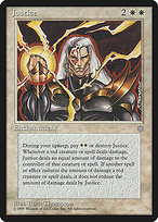 Magic the Gathering Card - Justice - MTG Circle