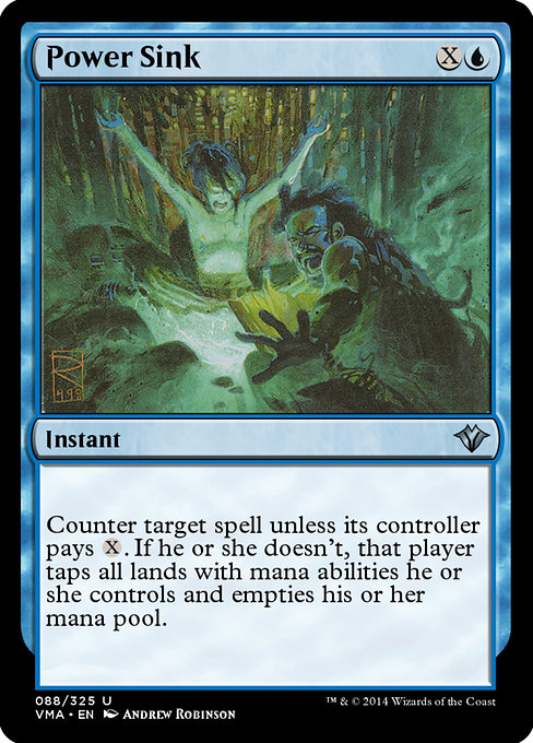 Magic the Gathering Card - Power Sink - MTG Circle