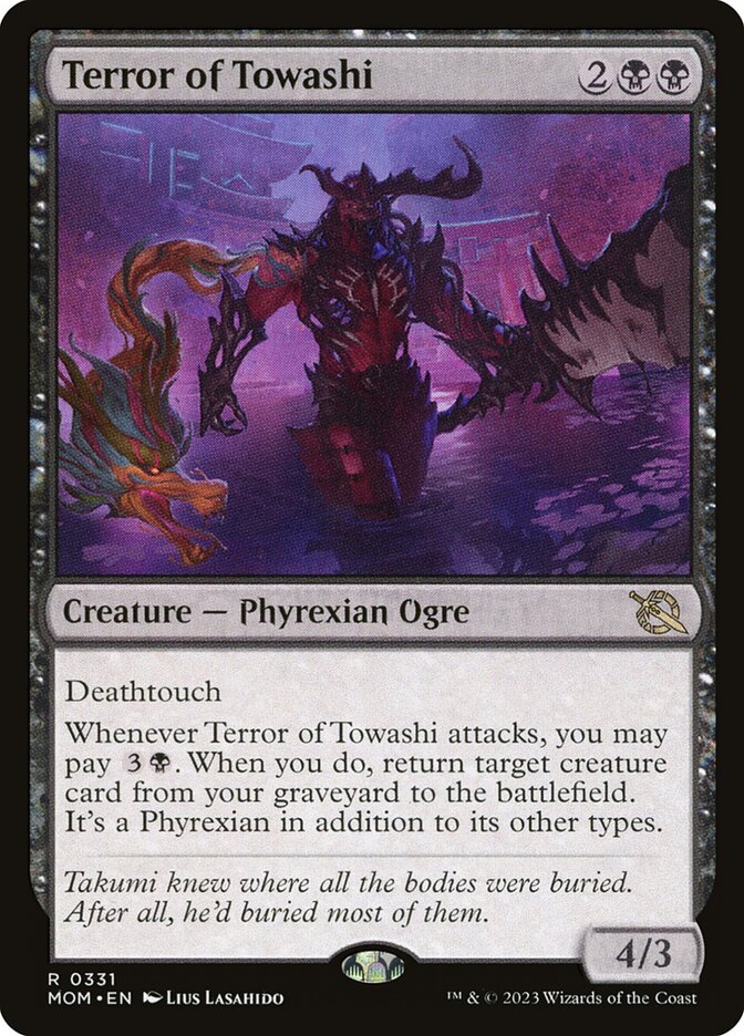 Magic the Gathering Card - Terror of Towashi - MTG Circle