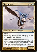 Magic the Gathering Card - Sky Hussar - MTG Circle