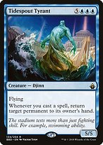 Magic the Gathering Card - Tidespout Tyrant - MTG Circle