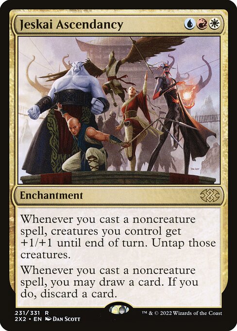Magic the Gathering Card - Jeskai Ascendancy - MTG Circle