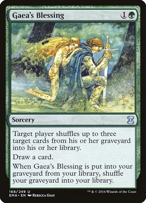 Magic the Gathering Card - Gaea's Blessing - MTG Circle