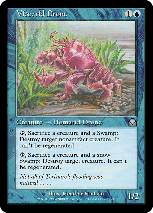 Magic the Gathering Card - Viscerid Drone - MTG Circle