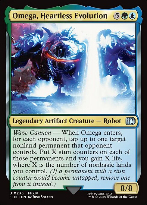 Magic the Gathering Card - Omega, Heartless Evolution - MTG Circle