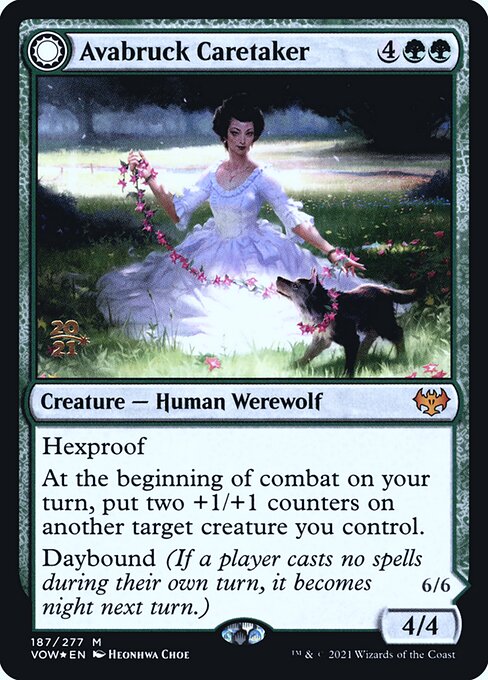 Magic the Gathering Card - Avabruck Caretaker - MTG Circle