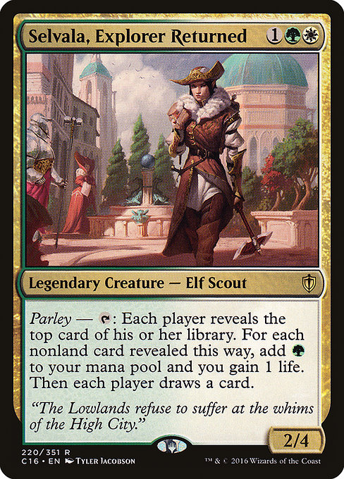 Magic the Gathering Card - Selvala, Explorer Returned - MTG Circle