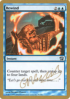 Magic the Gathering Card - Rewind - MTG Circle