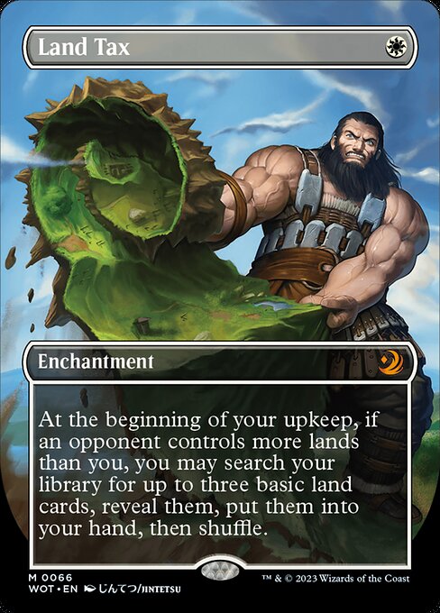 Magic the Gathering Card - Land Tax - MTG Circle