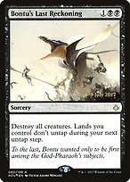 Magic the Gathering Card - Bontu's Last Reckoning - MTG Circle